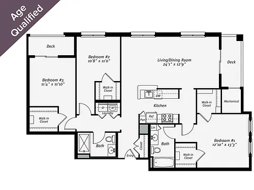 Floor plan C3-A