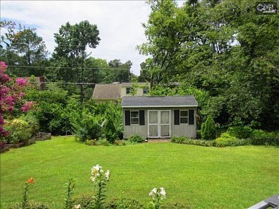 There is a shed in the backyard.  Not sure at this point if 