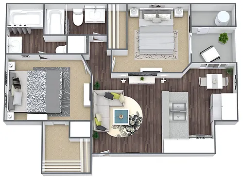Floor plan B1