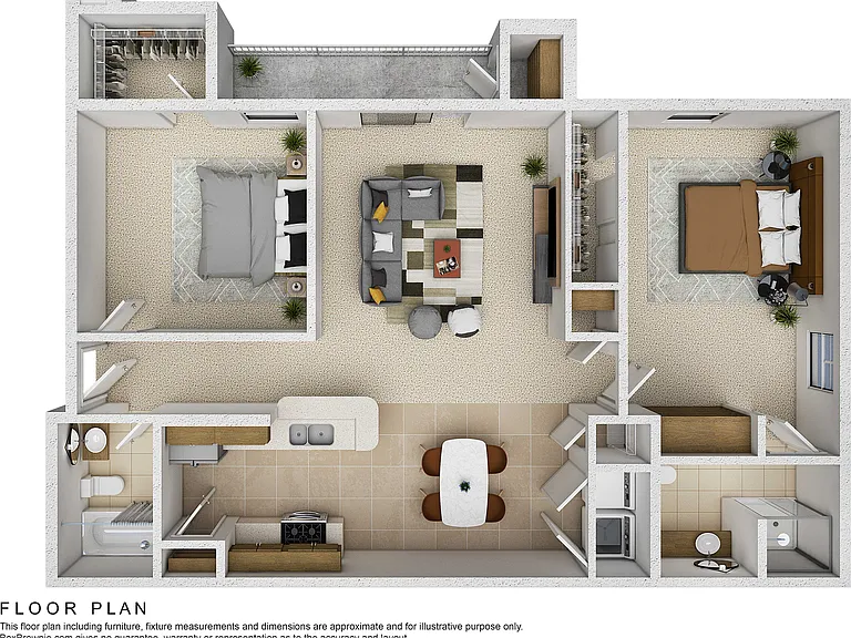 Golden Pond 2 Bedroom Golden Pond 2 Bedroom