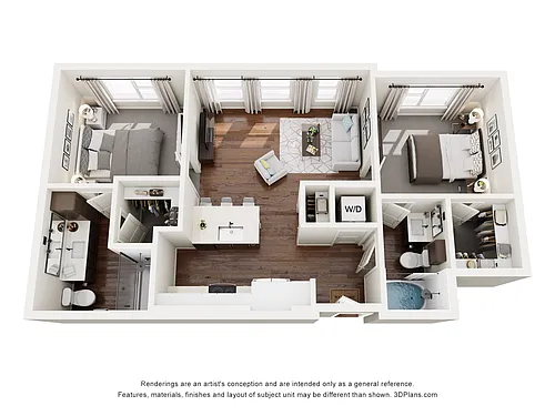 Floor plan Columbia