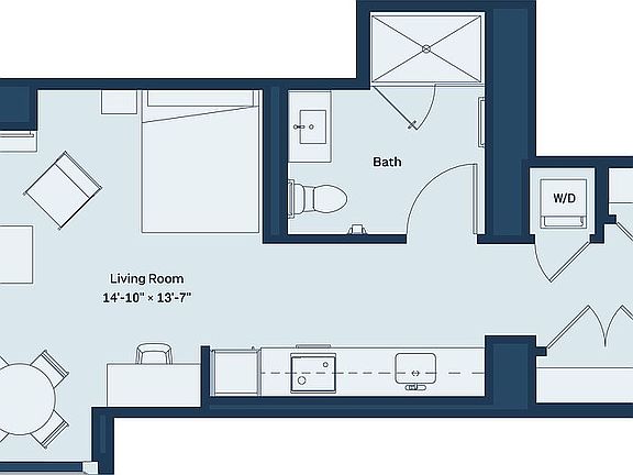 5th image of 459 E Waterside Dr #1003