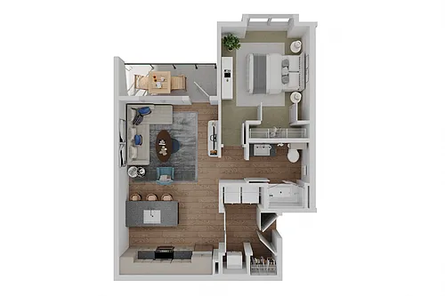 Floor plan Loft Grand (A2A)