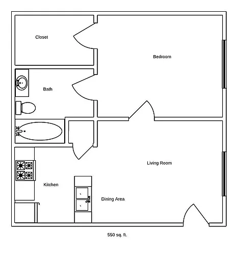 Floor plan Sycamore