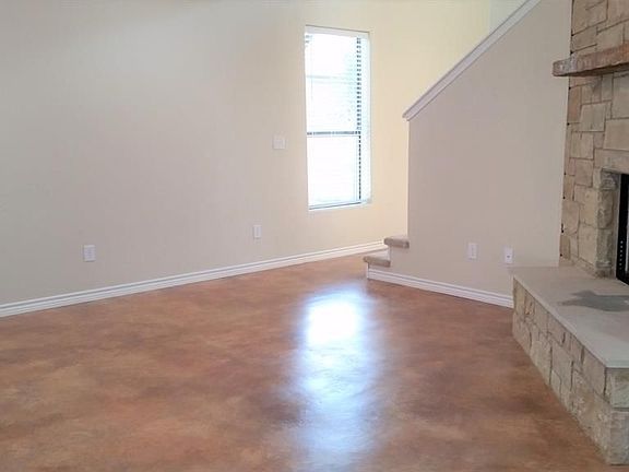 Fireplace in living room