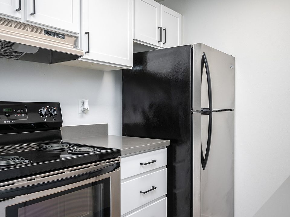 Capri Apartments ; Kitchen with Stainless Steel Appliances