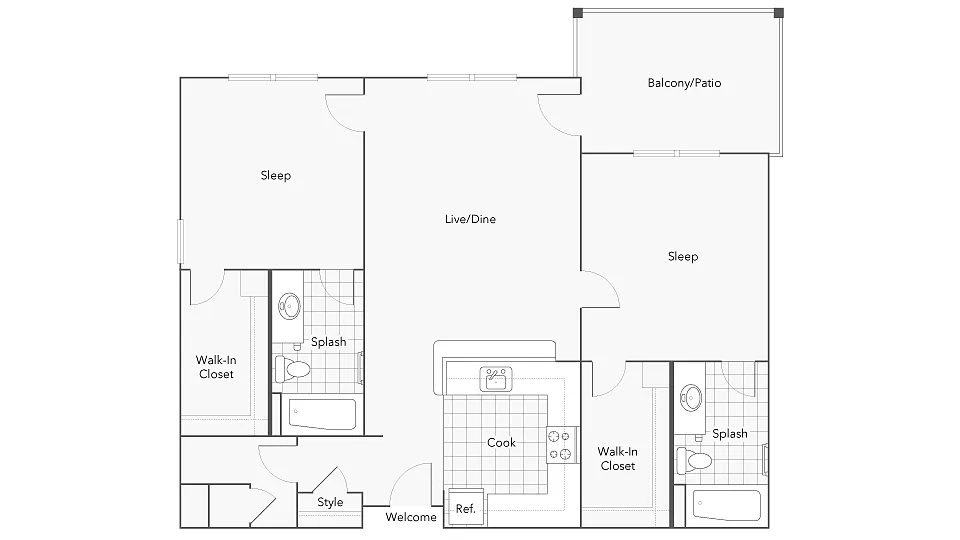 Floor plan Cary
