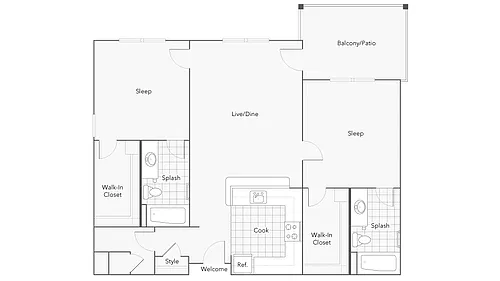 Floor plan Cary