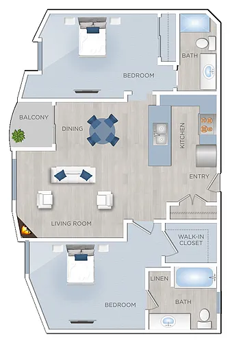 Floor plan B