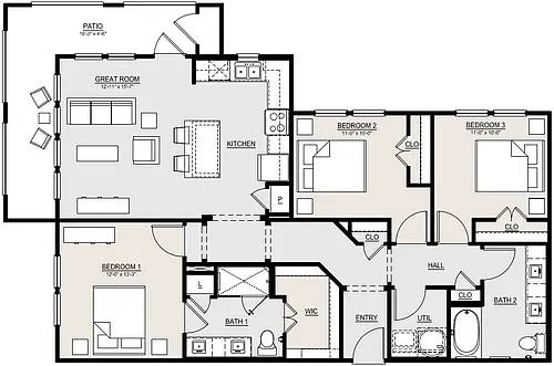 Floor plan C1