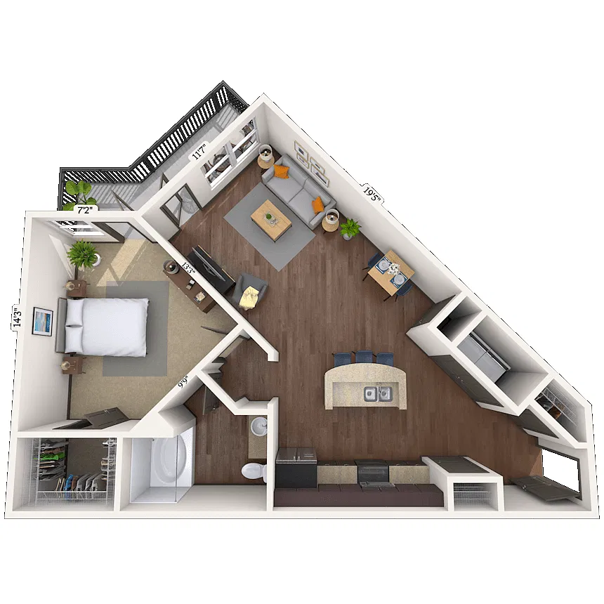 Floor plan Edisto