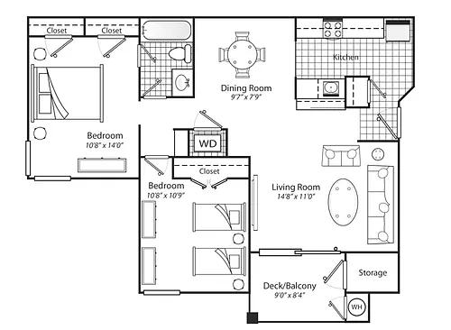 Floor plan Chesapeake