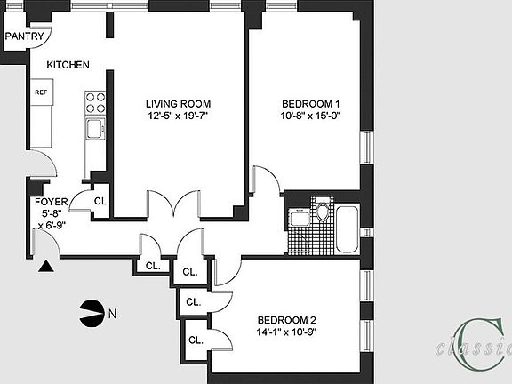 5th image of 165 W 91st St APT 3G