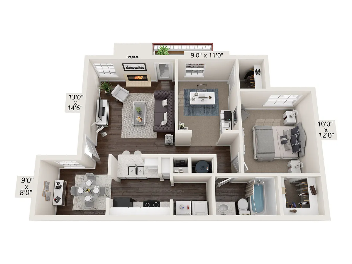 Floor plan Aspen