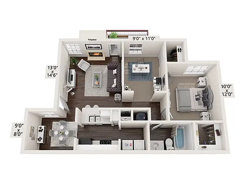 Floor plan Aspen