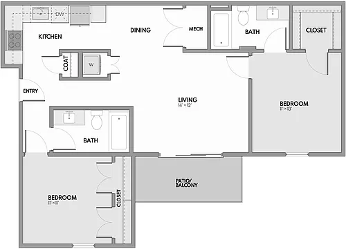 Floor plan Walwood