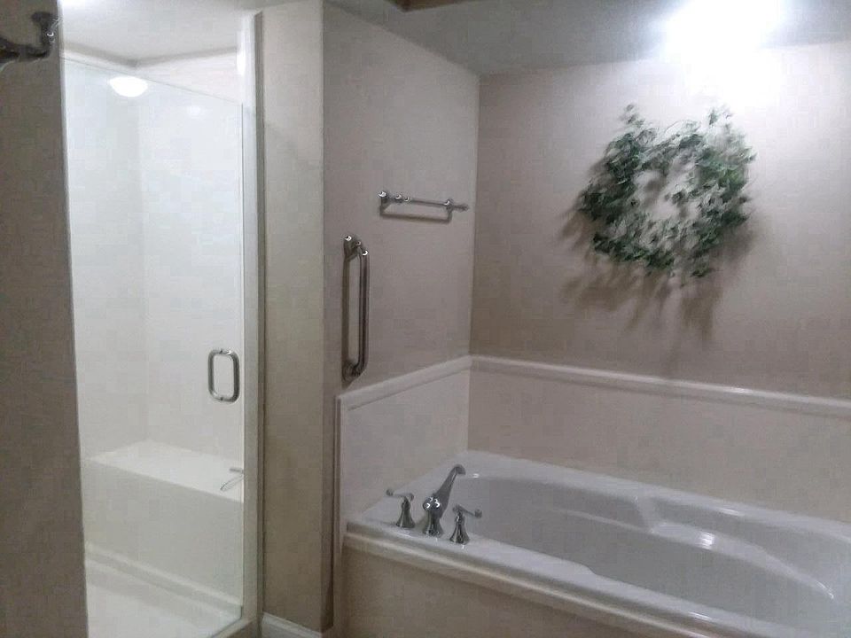Master bath, tub ans shower