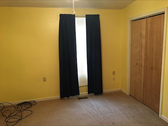 Bedroom off half bath