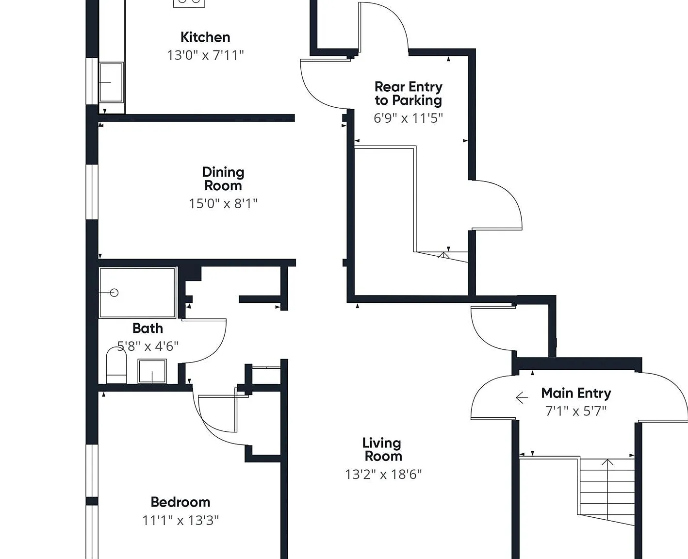 1 bed, 1.0 bath, 775 sqft, $1,150 — Photo 2