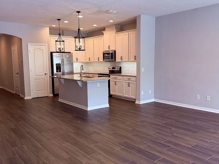 Living Room and Kitchen