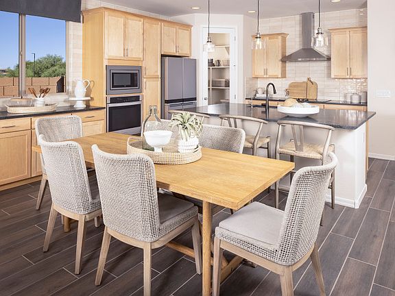 Kitchen Overlooks Gathering Room