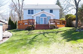 Back View of Home and Yard