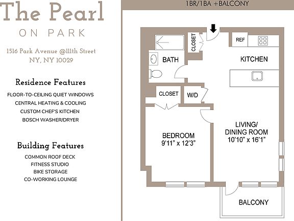 2nd image of 1516 Park Ave #11A