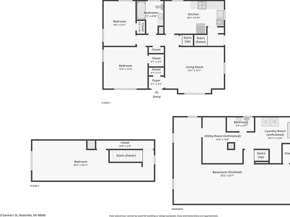 16763 Sarmorr St, Roseville, MI 48066