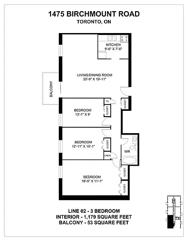Floor plan 402