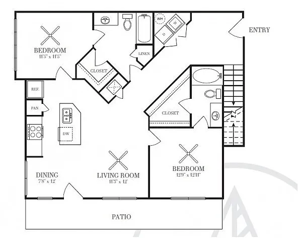 Floor plan B4