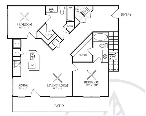Floor plan B4
