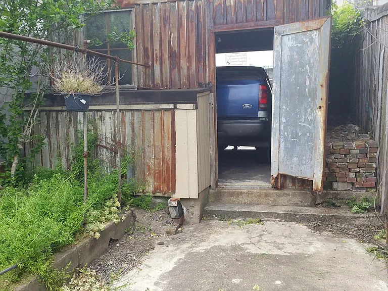 Backyard/garage