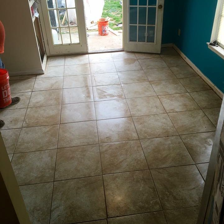 New tile floors!