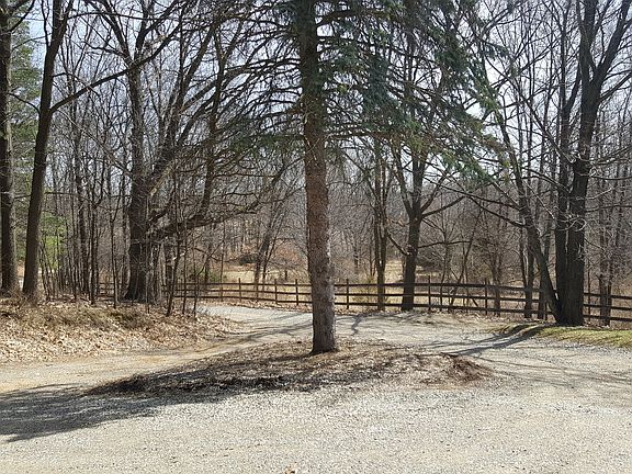 Winding driveway