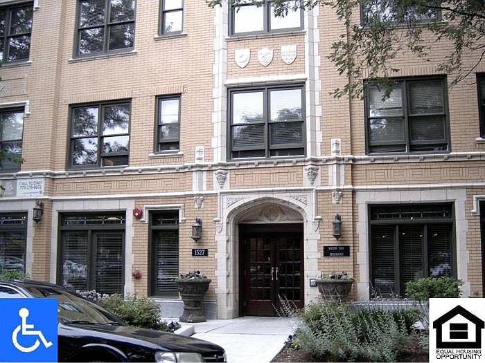 front of building