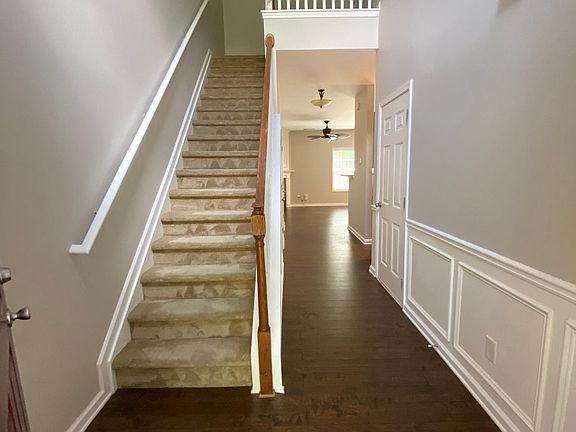 Foyer and stairs area