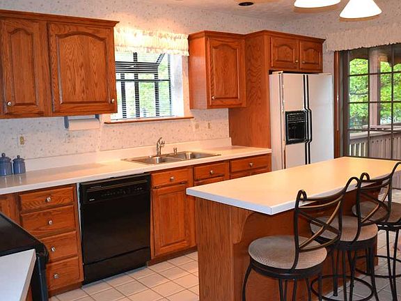 sun-splashed kitchen