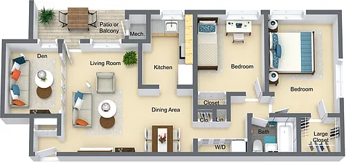 Floor plan Virginian