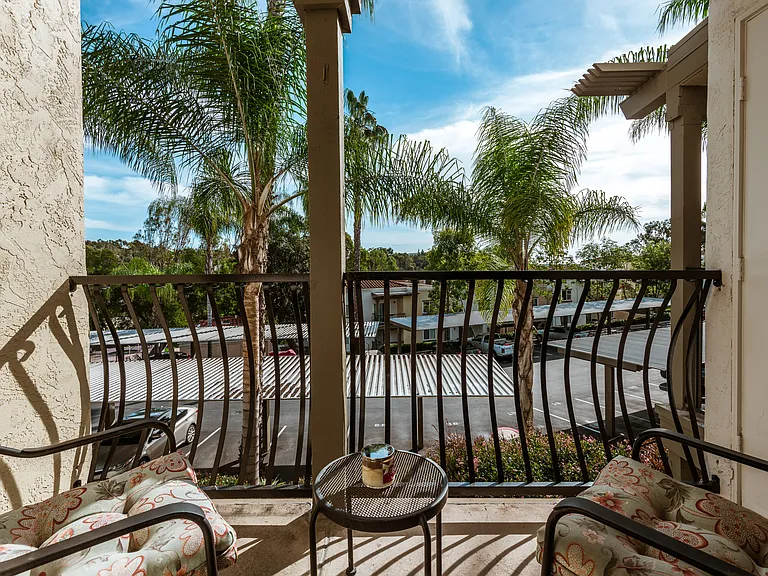 Private balcony to enjoy your morning coffee.