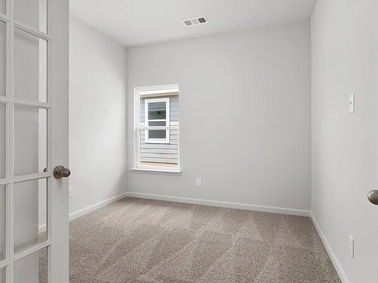The flex room is a versatile space.