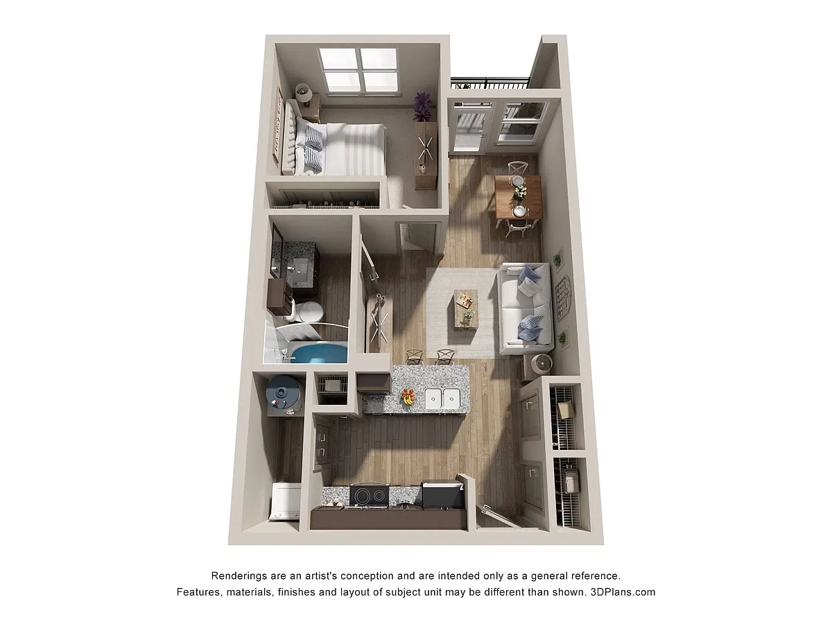 Floor plan A1A