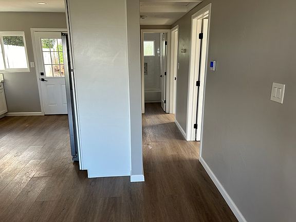 Hall to bath and bedroom