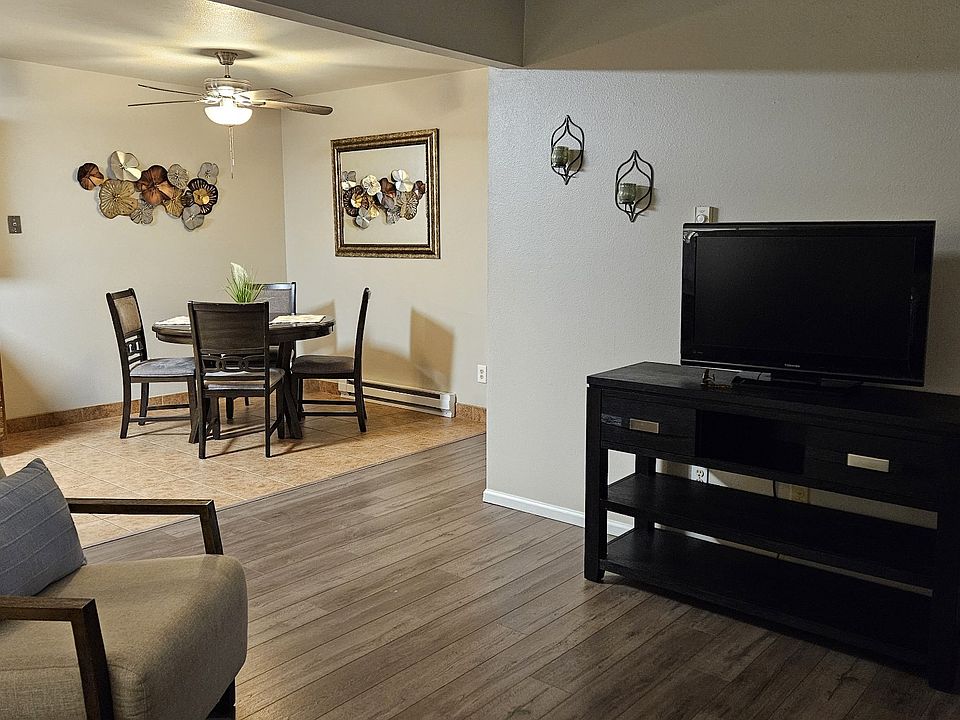 Living room view to dining room