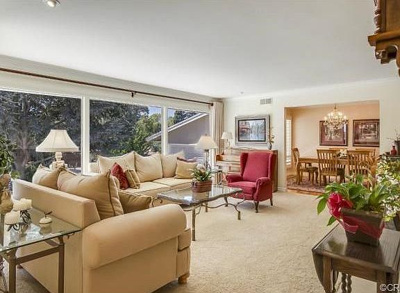 Large picture windows bring the outside in