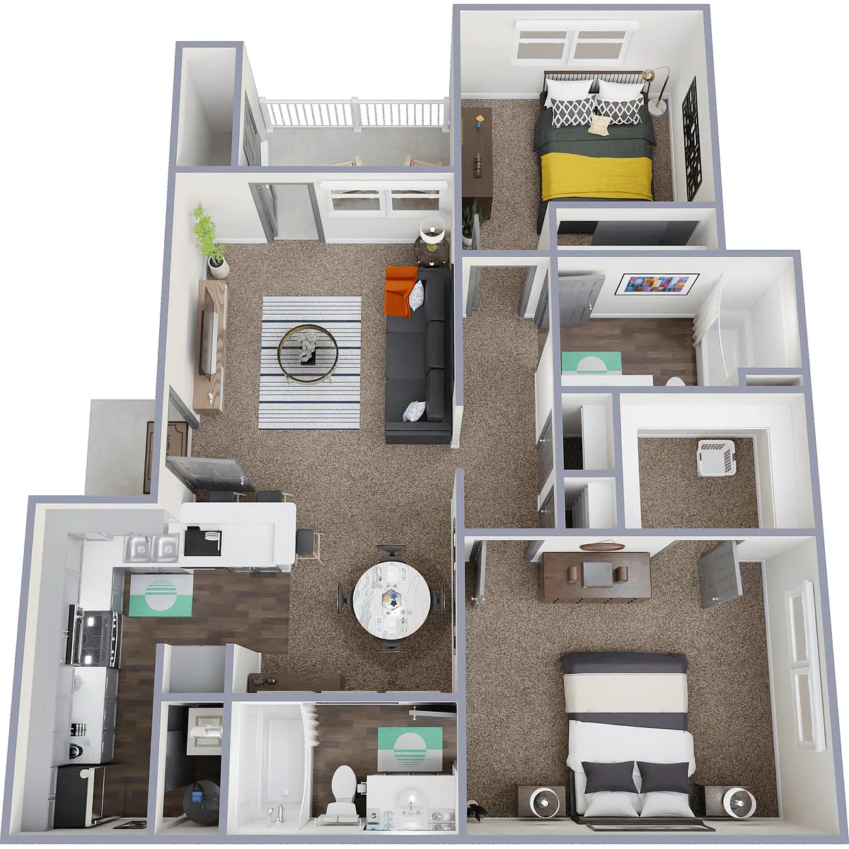 Floor plan B1