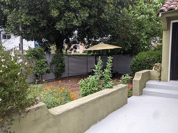 Private front yard and porch can be an extension of your house