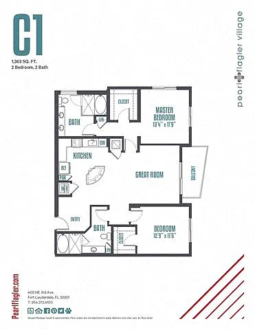 Floor plan C1