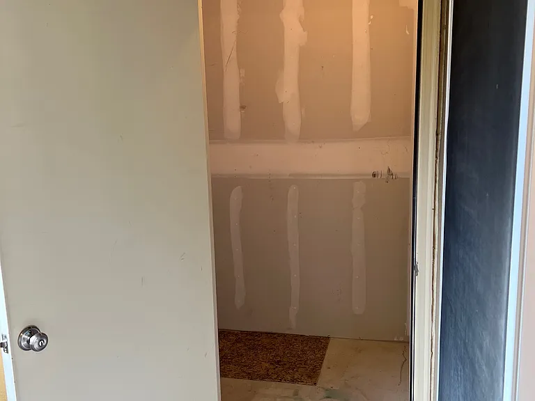 Storage closet on the balcony. Plenty of space for bikes.