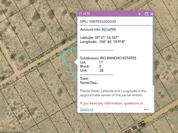 0 Rionne Dr #0, Rio Rancho, NM 87144