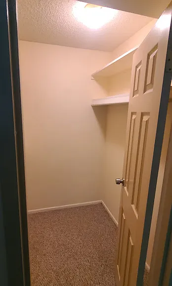 Master walk in closet
